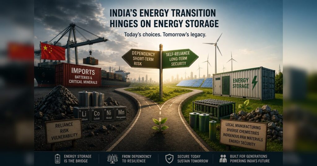 The battery trap: India's next energy vulnerability is already taking shape
